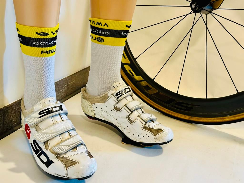 Wielrenkleding wielrensokken fietssokken sokken Agu maat S/M, M, Dames, Ophalen of Verzenden, Zo goed als nieuw