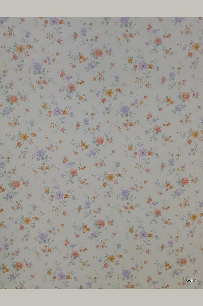 5005 pastel bloemenzacht zoet behang wallpaper vintage swiet, Huis en Inrichting, Stoffering | Behang, Ophalen of Verzenden, Minder dan 10 m²