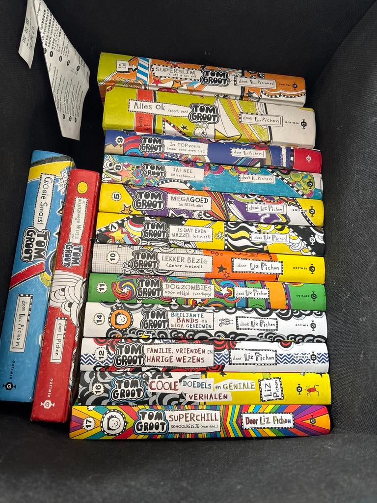 14 Tom Groot boeken van Liz Pichon, Ophalen of Verzenden, Zo goed als nieuw, Fictie algemeen