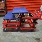 Verrijdbare transportrollers / meubelrollers (4 stuks), Minder dan 60 liter, Ophalen of Verzenden, Gebruikt, Transportkar