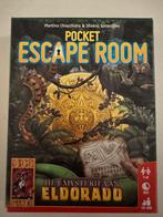 Pocket Escape Room: Het Mysterie van El Dorado, Hobby en Vrije tijd, Gezelschapsspellen | Bordspellen, Een of twee spelers, Ophalen of Verzenden