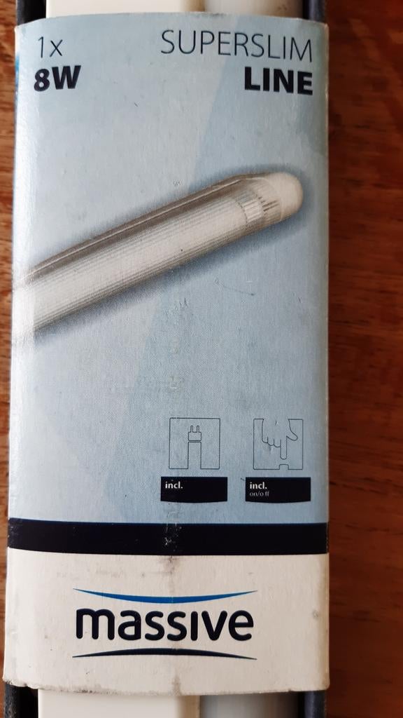 Massive SuperSlim Line 8W TL-lamp, Ophalen of Verzenden, Nieuw