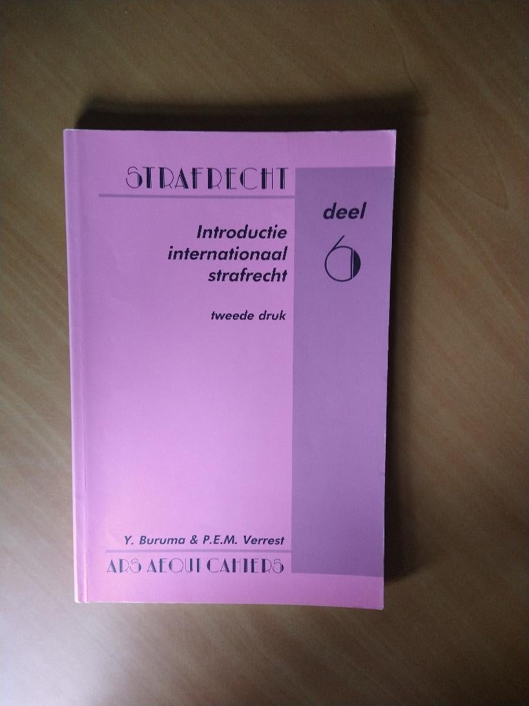 Introductie internationaal strafrecht. Buruma, Y., Ophalen of Verzenden, Zo goed als nieuw, Sociale wetenschap