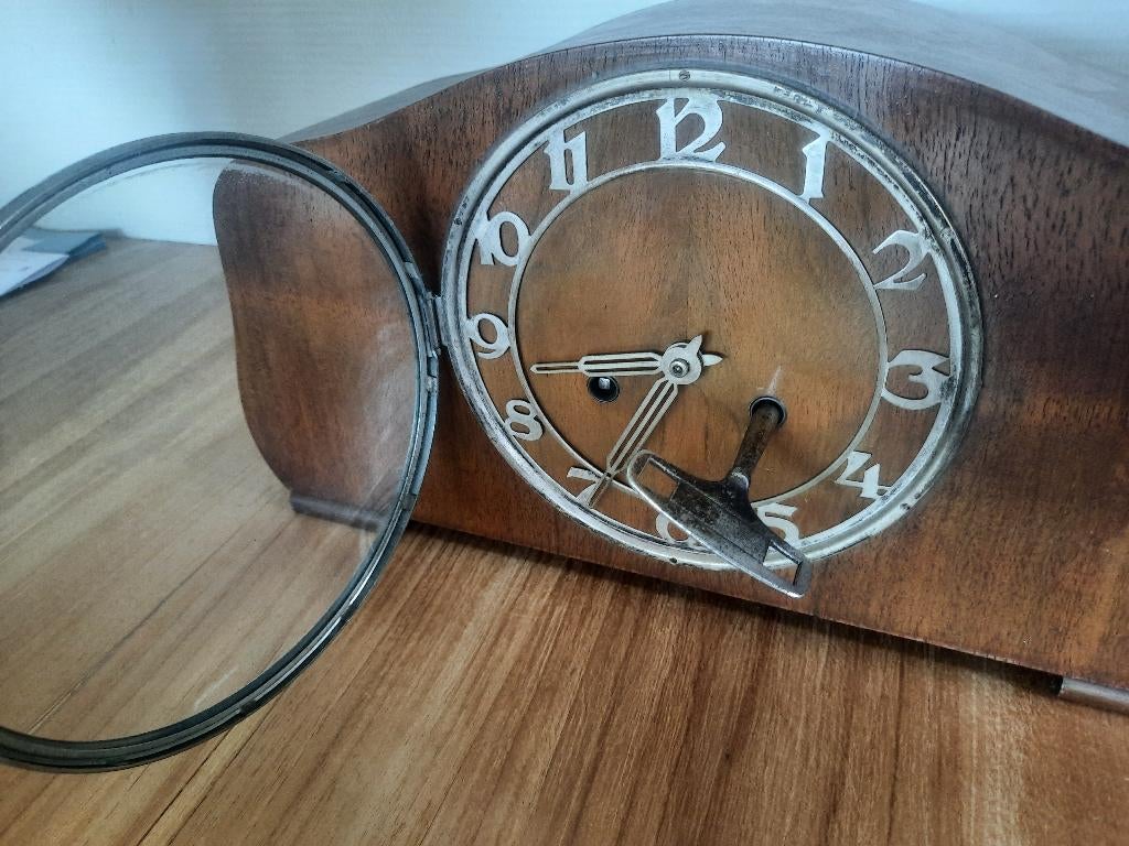 Vintage pendule klok, Antiek en Kunst, Antiek | Klokken, Ophalen