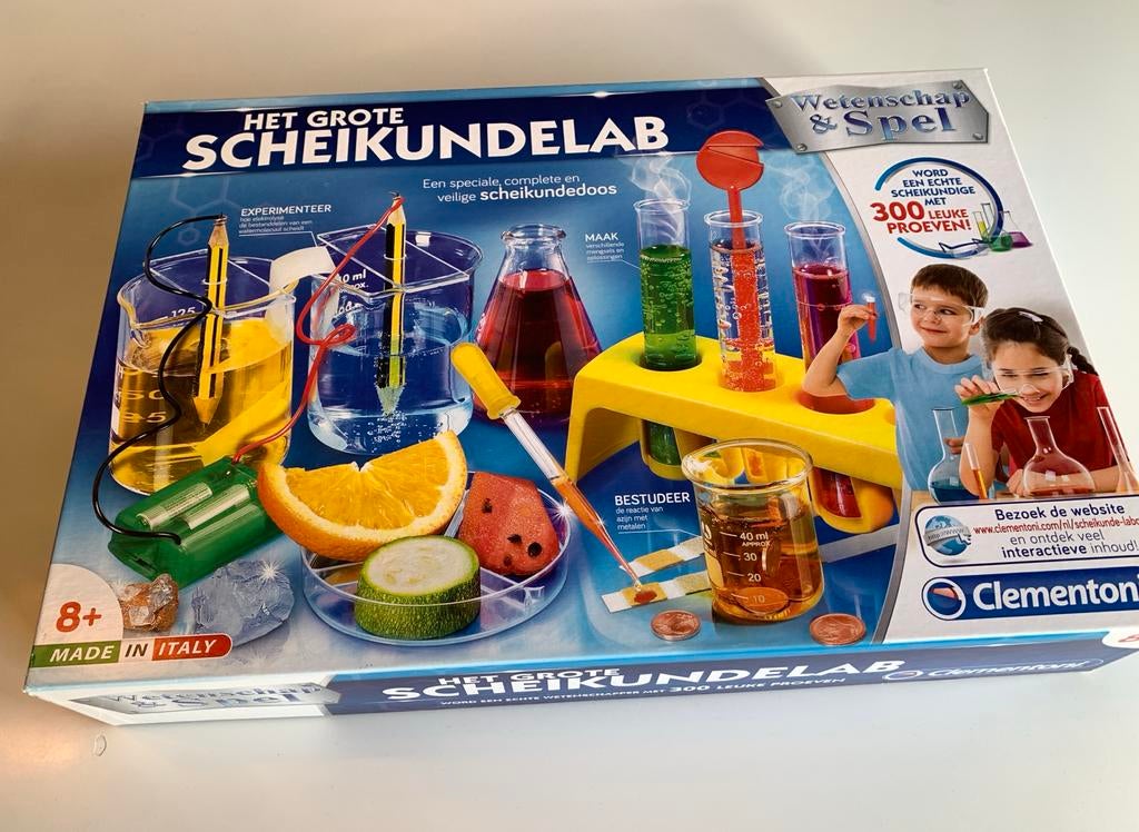 Het Grote Scheikundelab - Experimenteerdoos voor Kinderen, Ophalen, Gebruikt, Ontdekken