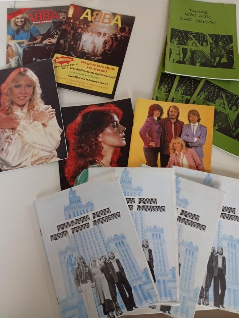 ABBA Fanclub Boekjes en Magazines - Collectors Items, Verzamelen, Ophalen of Verzenden