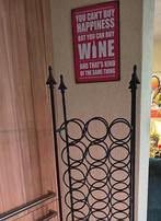 Wijnrek voor 39 flessen, Ophalen, Gebruikt, 25 flessen of meer, Metaal