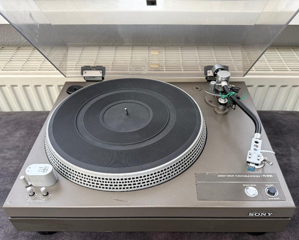 SONY PS 6750 Direct Drive platenspeler, Gebruikt, Automatisch, Ophalen of Verzenden, Platenspeler