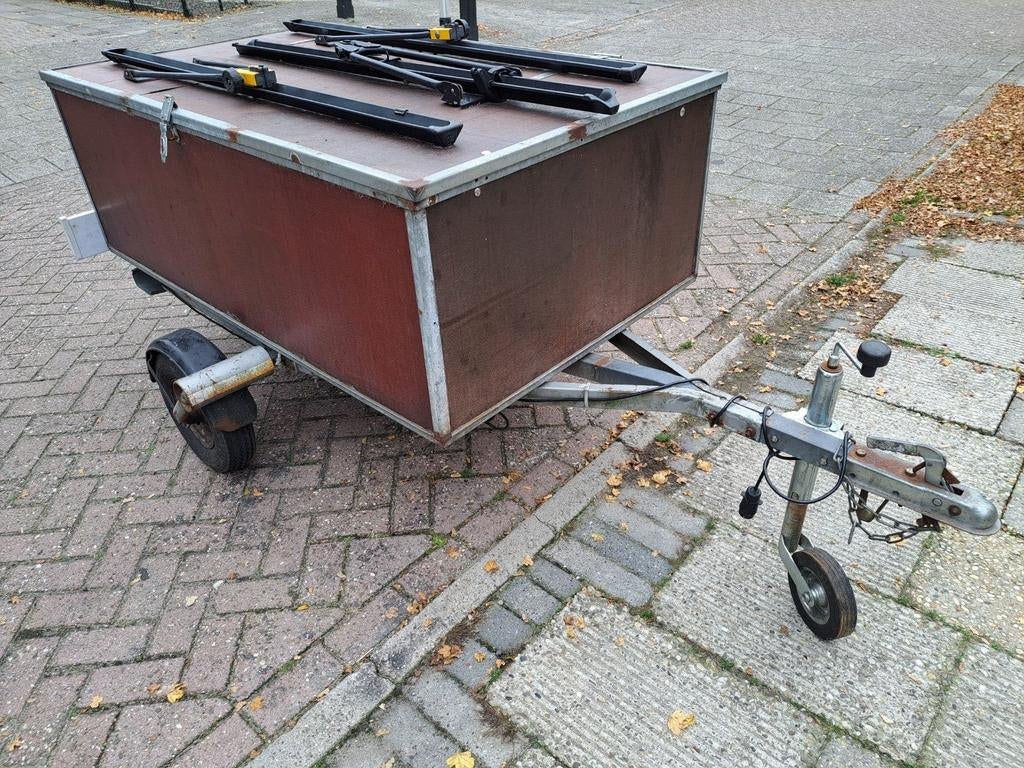 Bagagewagen opknappertje nu voor 50 euro, Fietsen en Brommers, Ophalen of Verzenden, 80 kg of meer