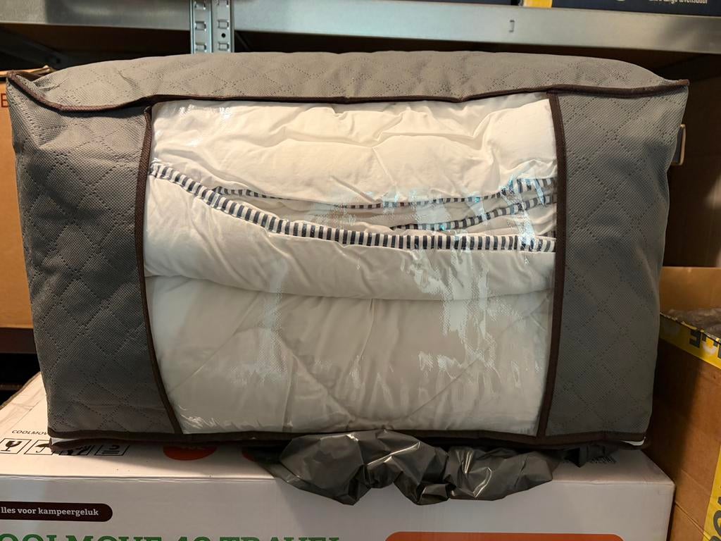 Dekbed 2p, Huis en Inrichting, Gebruikt, Wit, Tweepersoons, Ophalen of Verzenden