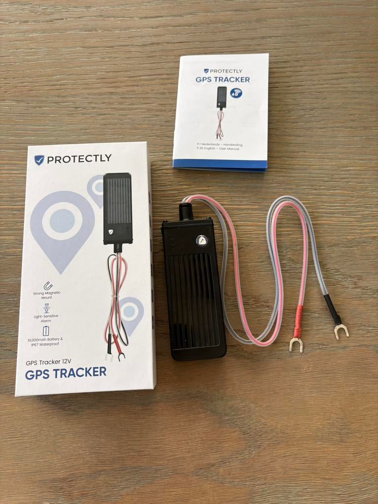 Protectly GPS Tracker 12V - 24V, !, Siltcon, Ophalen of Verzenden, Zo goed als nieuw