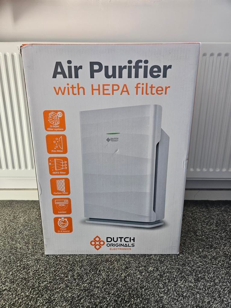 Luchtreiniger met Hepa filter nieuw in doos, Ophalen of Verzenden, Nieuw, Luchtreiniger