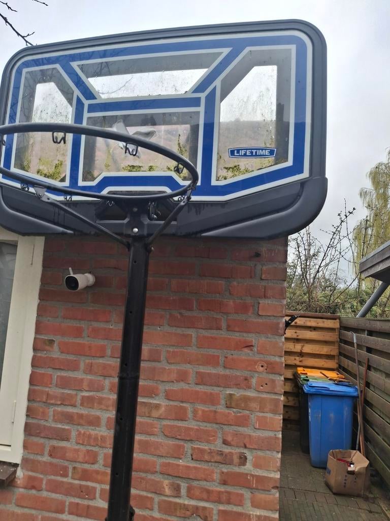 Basketbal bord, Sport en Fitness, Basketbal, Ophalen of Verzenden, Gebruikt, Ring, Bord of Paal