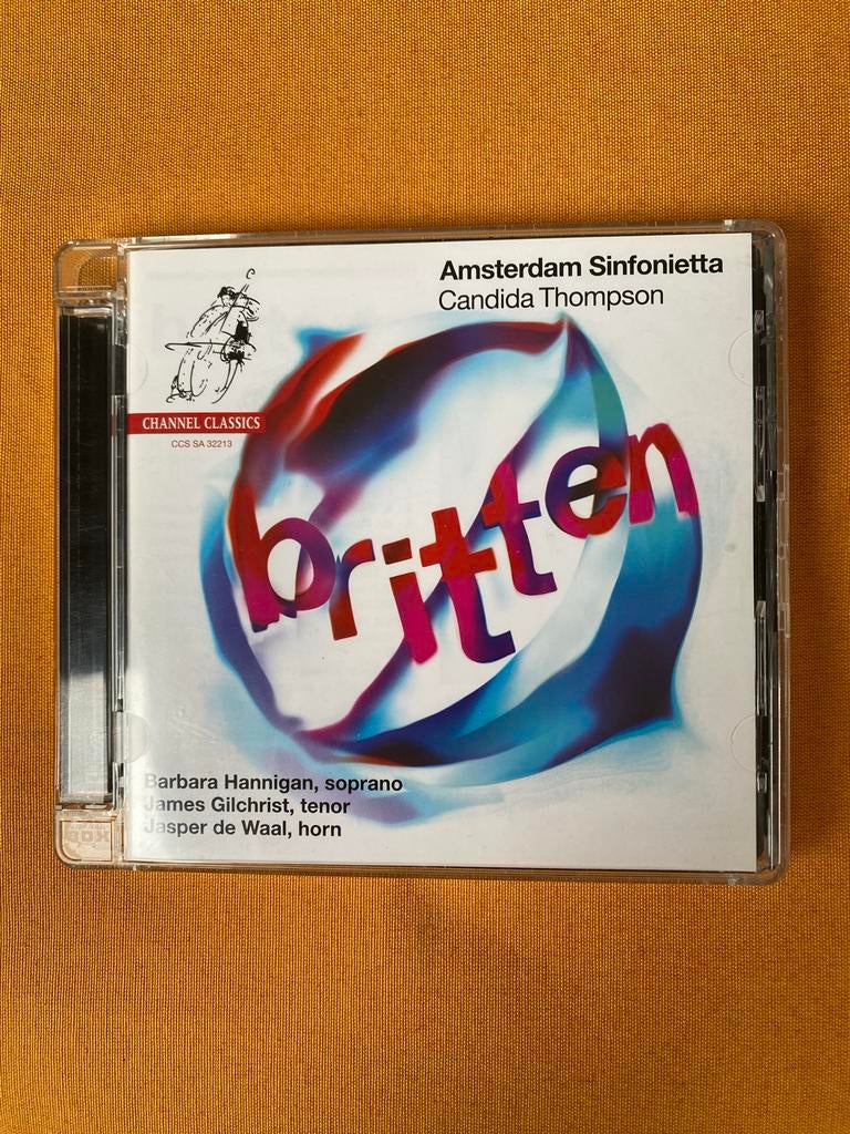 Britten - Amsterdam Sinfonietta, Candida Thompson SACD, Ophalen of Verzenden, Modernisme tot heden, Zo goed als nieuw, Orkest of Ballet