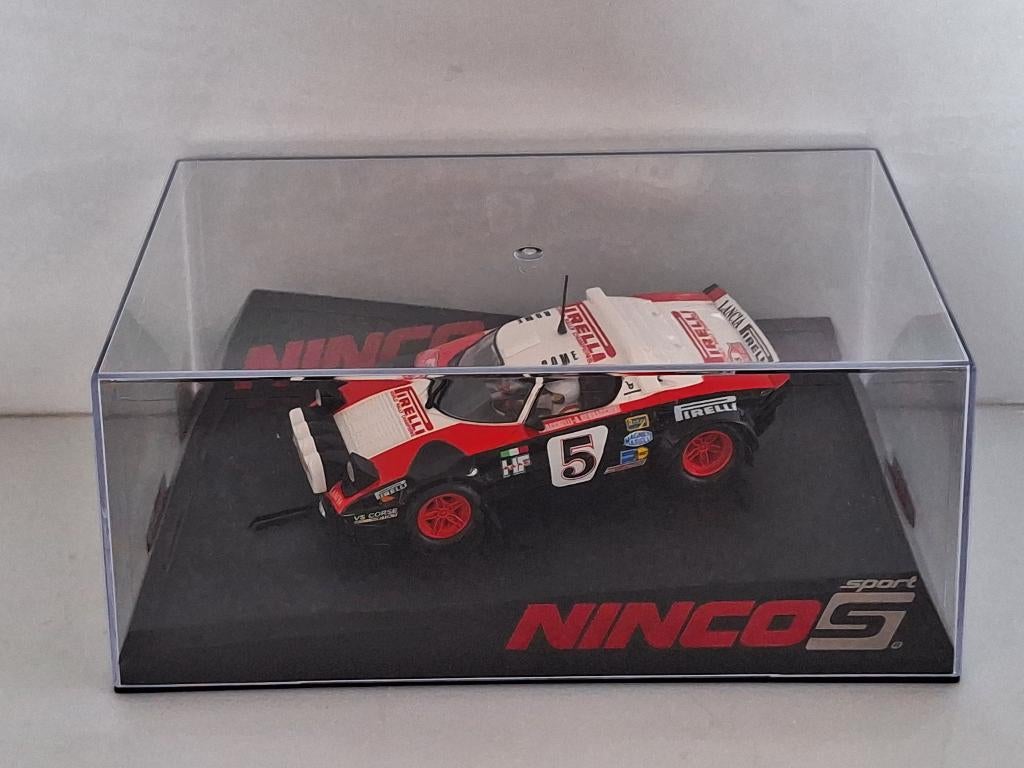 Ninco Lancia Stratos Pirelli 50622 NOG VERZEGELD ZIE FOTO´S, Overige merken, Racebaan, Ninco, Ninco