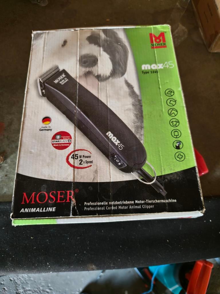 Max 45 Moser type 1245, Ophalen