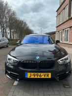 BMW 1-Serie F20 LCI 120i 177pk Aut 2016 Zwart, Auto's, Achterwielaandrijving, 4 cilinders, Lederen bekleding, Zwart