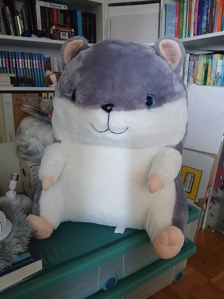 Grote knuffel hamster  60cm hoog, Ophalen, Overige typen