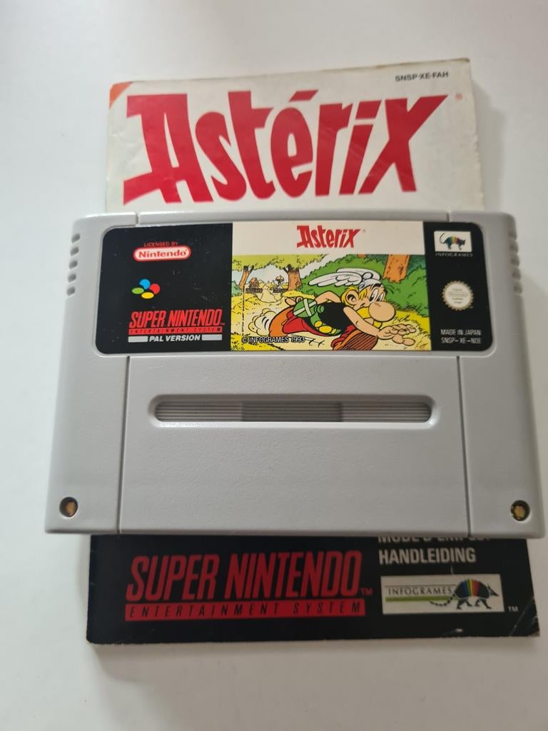 Astérix Super Nintendo PAL versie, Spelcomputers en Games, Games | Nintendo Super NES, Ophalen of Verzenden