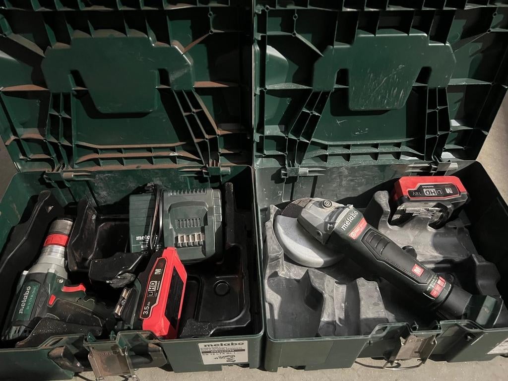 Metabo schroefmachine en slijpmachine samen €199,99, Ophalen, Boor- en Schroefmachine