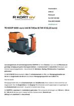 veegmachine schrobzuigmachine, Ophalen of Verzenden, Nieuw