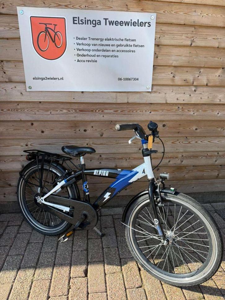 alpina yabber 22 inch jongensfiets, Fietsen en Brommers, Fietsen | Jongens, Gebruikt, 22 inch, Handrem, Ophalen of Verzenden