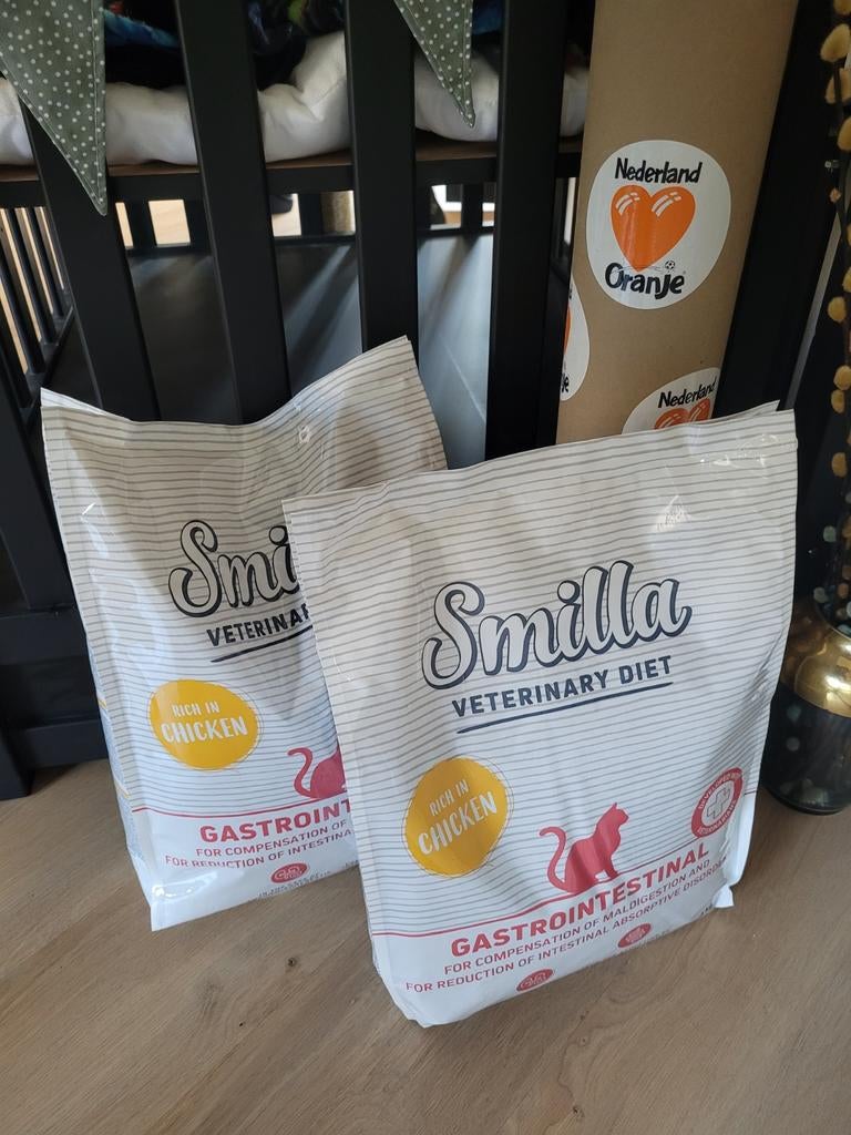 Smilla veterinary diet Gastrointestinal Chicken 2 zakken, Dieren en Toebehoren, Ophalen, Kat