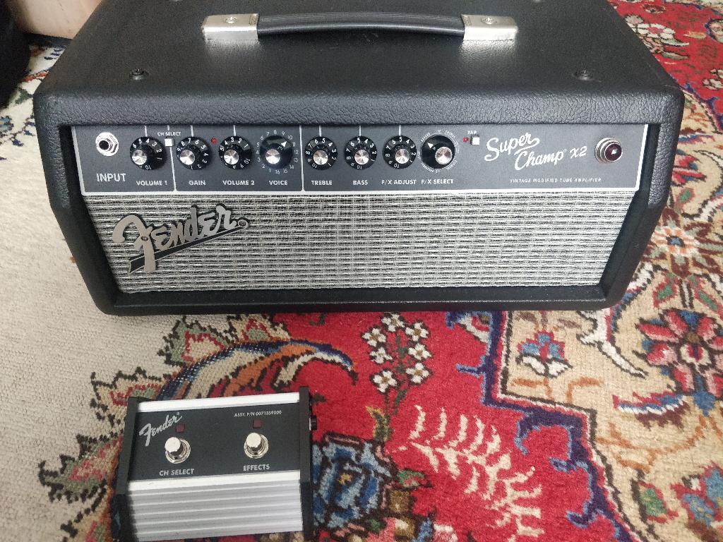 Fender Super Champ X2 Head, Muziek en Instrumenten, Ophalen, Zo goed als nieuw, Gitaar, Minder dan 50 watt