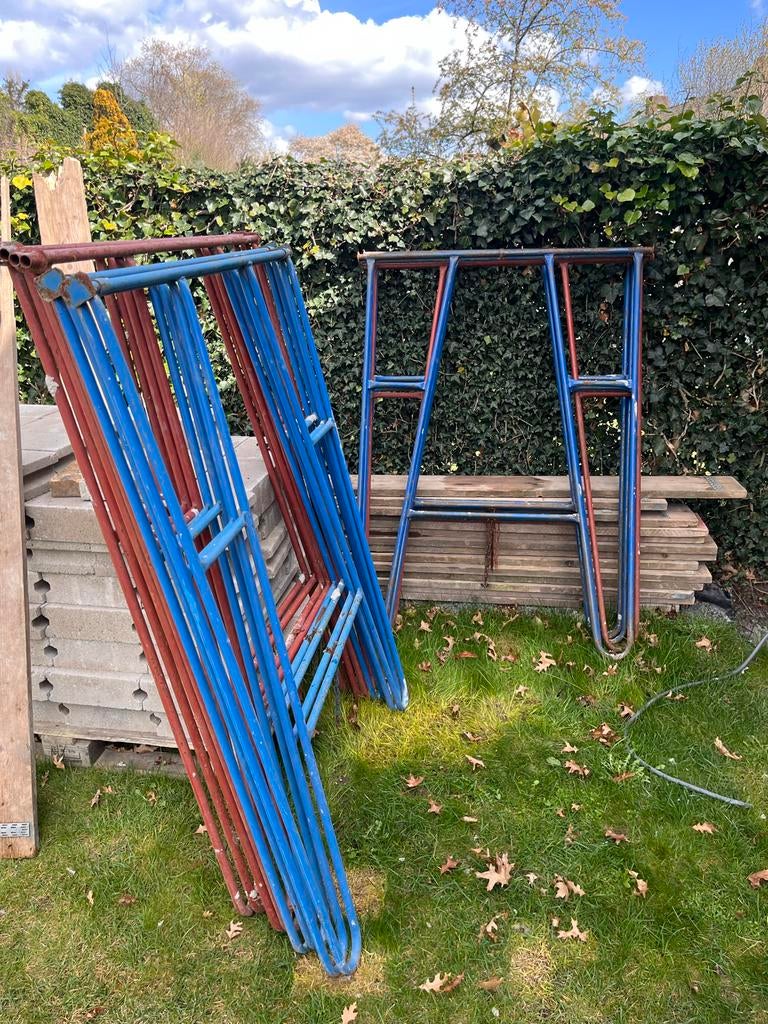 8 Metselschragen: 4x 150cm, 4x 157cm, Doe-het-zelf en Verbouw, Ophalen, Gebruikt, Overige typen, Minder dan 2 meter