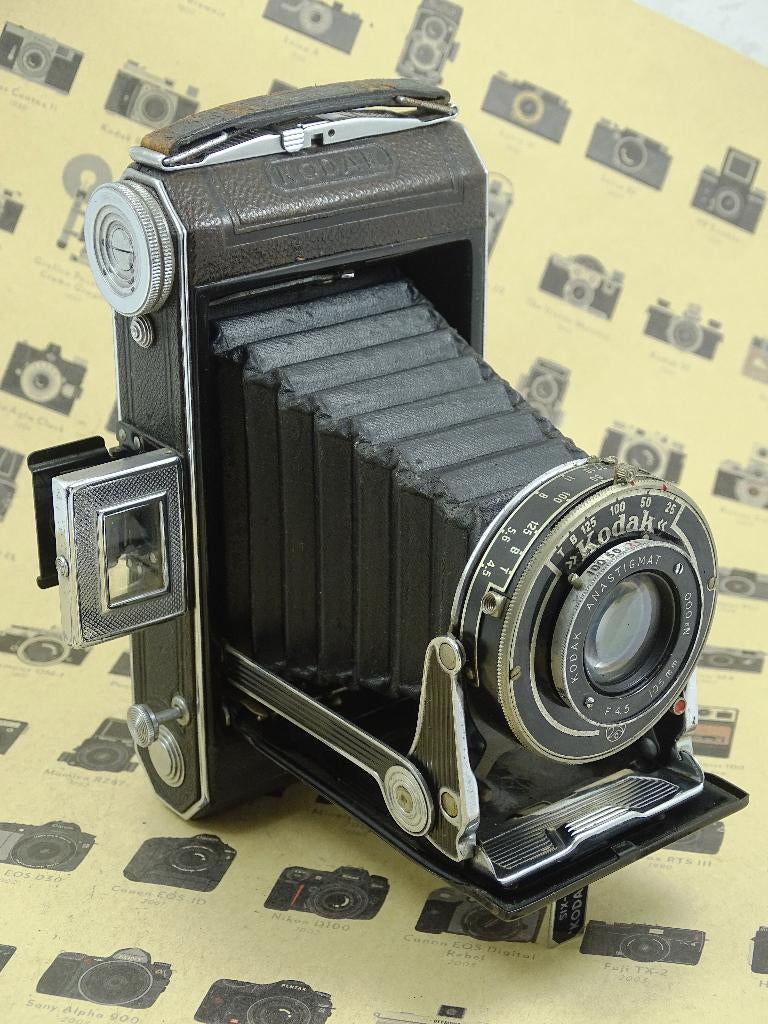 Kodak balg camera Six 20 B, Audio, Tv en Foto, Fotocamera's Analoog, Ophalen of Verzenden, Gebruikt, Compact, Kodak