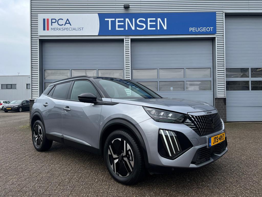 Peugeot 2008 1.2 Hybrid 145PK GT | Automaat | |Digitaal disp, 1272 kg, 136 pk, Gebruikt, Leder en Stof