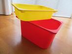 Ikea Trofast Bakken Rood 42x30x23cm, Geel 42x30x10 cm opberg, Minder dan 90 cm, Minder dan 75 cm, Ophalen of Verzenden, Zo goed als nieuw