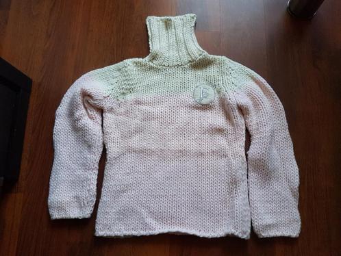 Mooie wit roze warme trui van Freesoul - L, Kleding | Dames, Truien en Vesten, Nieuw, Maat 42/44 (L), Wit, Ophalen of Verzenden