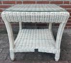 ZGAN bijzet tafeltje van 4Seasons Outdoor, Ophalen, Zo goed als nieuw, Vierkant, Wicker