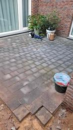 GRATIS TERRASTEGELS 20 bij 20cm, Tuin en Terras, Terrasdelen en Vlonders, Ophalen, Gebruikt, Overige materialen