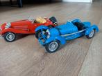 Bburago Mercedes benz 500K roadster en bugatti type 95, Ophalen of Verzenden, Zo goed als nieuw