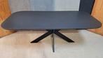 Industriële betonstuc eettafel  kleur zwart, Nieuw, Vijf personen of meer, Rechthoekig, 50 tot 100 cm
