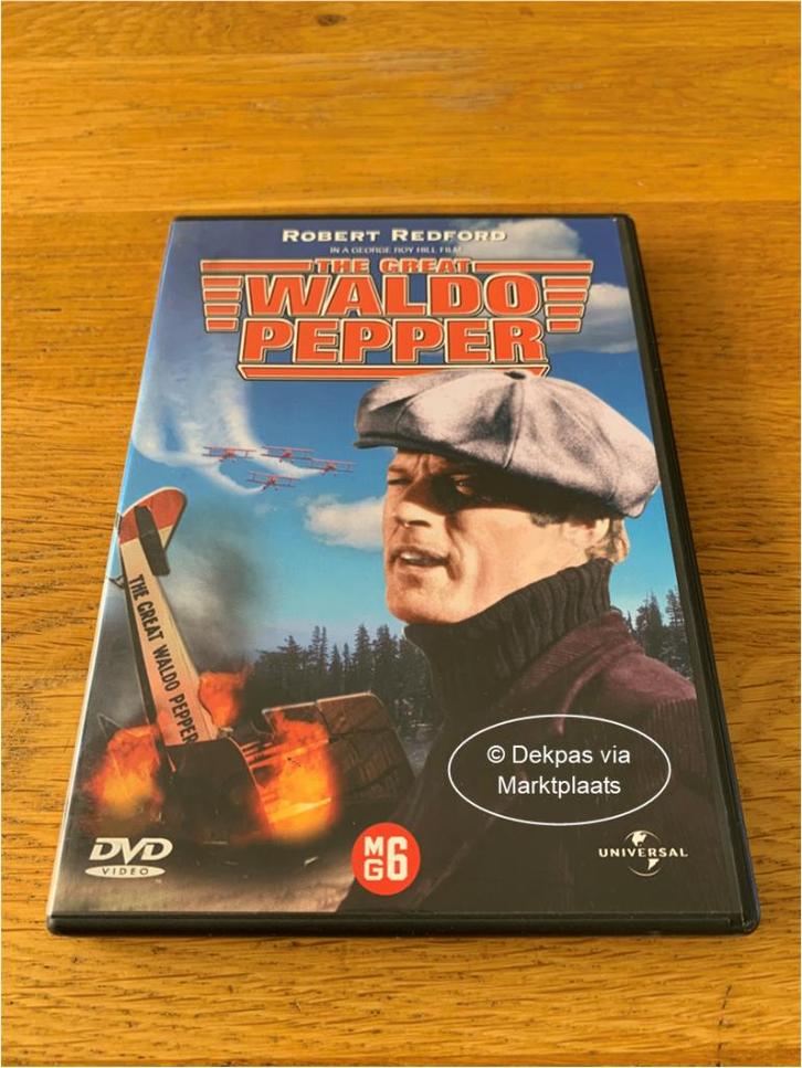 Dvd The Great Waldo Pepper - Robert Redford, Cd's en Dvd's, Dvd's | Klassiekers, Gebruikt, Drama, 1960 tot 1980, Vanaf 6 jaar