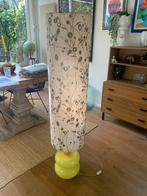 Jaren 60 glazen vloerlamp mid century Peill & Putzler GEEL, Ophalen, Gebruikt, 100 tot 150 cm, Mid Century