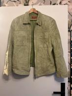 Taifun Groene Leren Jas, Taifun, Ophalen of Verzenden, Zo goed als nieuw, Groen