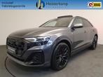 Audi Q8 55 TFSI e quattro Pro Line S Competition Panorama da, Auto's, Audi, Automaat, 12 maanden, 77 km/l, Zwart