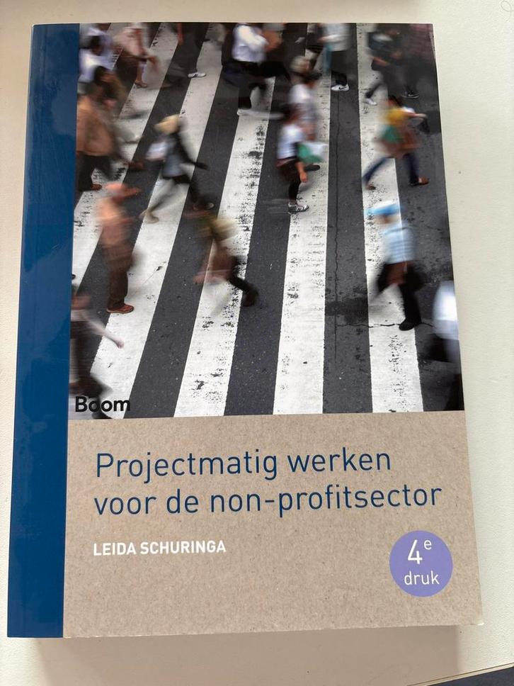 Projectmatig werken non-profitsector - Leida Schuringa, Boeken, Economie, Management en Marketing, Zo goed als nieuw, Management
