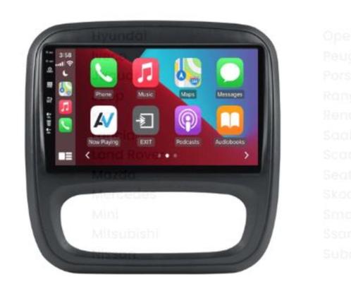Androide radio 9inch Renault traffic 2014 – 2021, Auto diversen, Autoradio's, Zo goed als nieuw, Ophalen of Verzenden