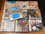 Nintendo DS Lite + 10 games, Spelcomputers en Games, Ophalen of Verzenden, Zilver, DS Lite, Gebruikt