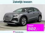 Audi Q4 e-tron 40 Advanced edition 77 kWh 204 PK | Automaat, Auto's, Audi, Automaat, 12 maanden, Stof, Zwart