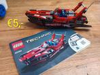 Lego Technic Powerboot 42089 Compleet, Ophalen of Verzenden