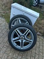 Mercedes AMG Velgen met zo goed als nieuwe banden, Auto-onderdelen, Banden en Velgen, 18 inch, Gebruikt, Banden en Velgen, Ophalen of Verzenden