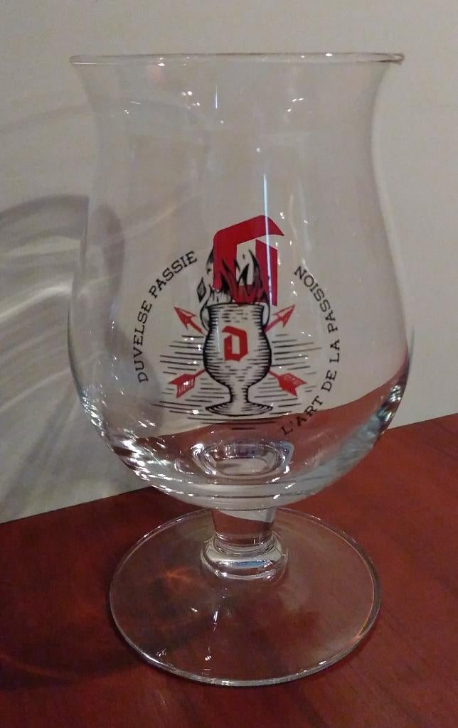 Duvel Glas “Duvels Passie”. (E1), Ophalen of Verzenden, Zo goed als nieuw, Glas of Glazen, Duvel