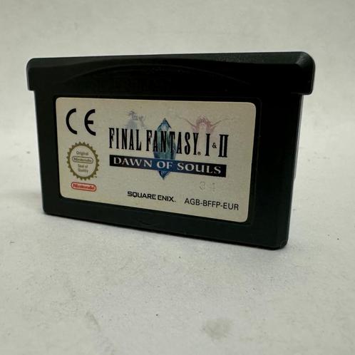 Nintendo GameBoy Advance Final Fantasy I-II Dawn Of Souls, Spelcomputers en Games, Games | Nintendo Game Boy, Zo goed als nieuw