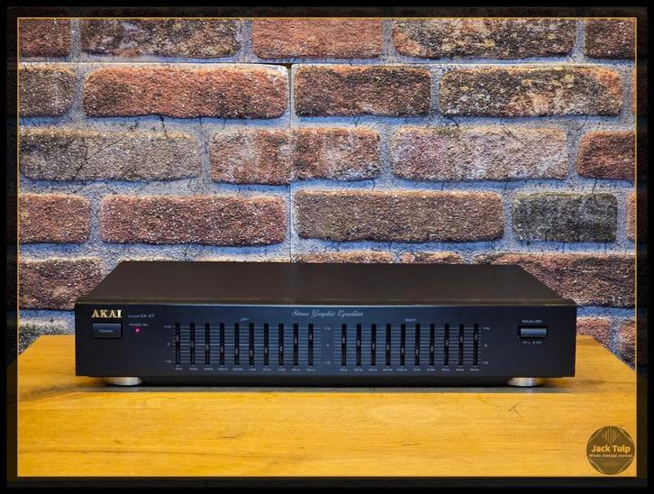 Akai EA-27 equalizer, Audio, Tv en Foto, Converters, Gebruikt, Ophalen of Verzenden